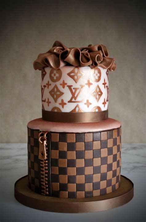 louis vuitton cake design